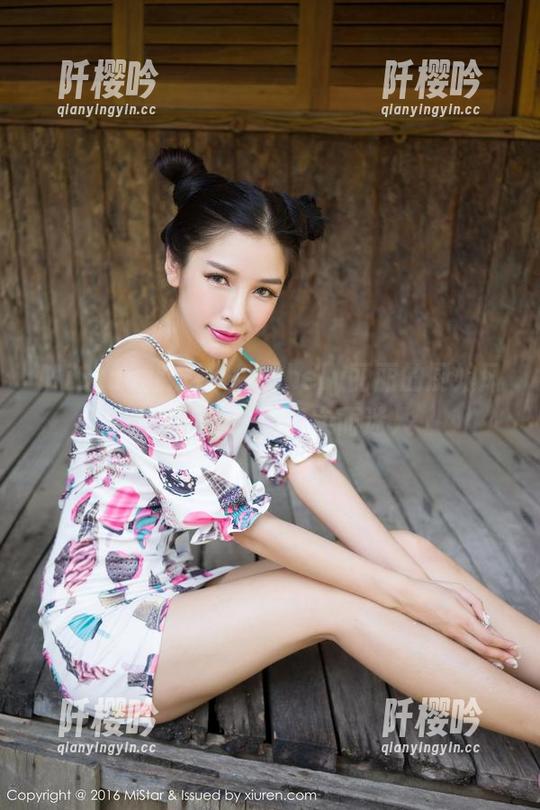 MiStar魅妍社-Ashely丽丽 MiStar魅妍社 - Ashely丽丽的厨娘风情:无圣光,真实而迷人