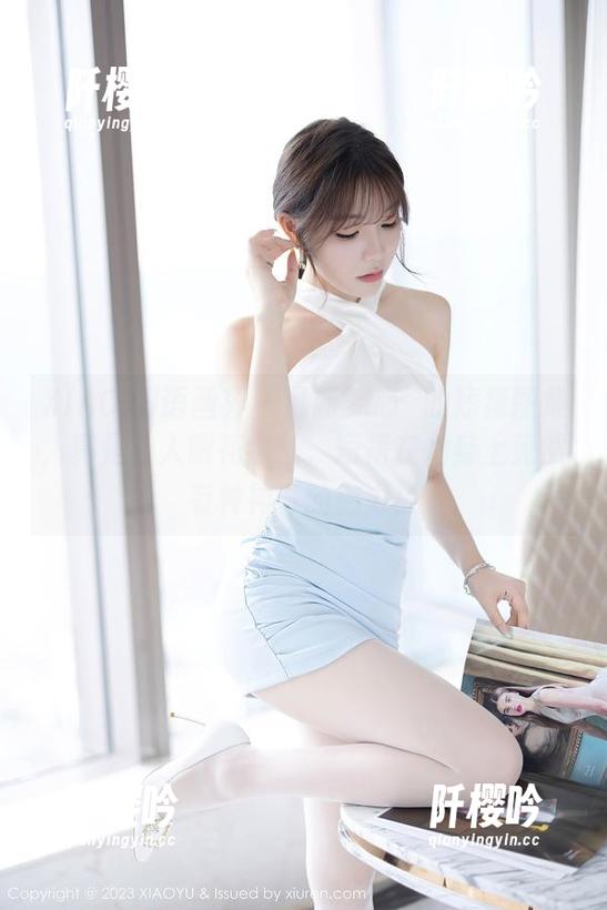XIAOYU语画界-梦心玥 XIAOYU语画界 - 最新梦心玥的短裙图集,真是让人眼花缭乱,短裙在她身上竟然有种神奇的魅力!