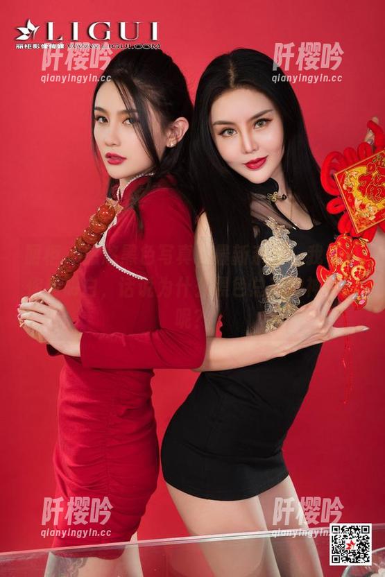 丽柜 - 悠悠黑色写真，最新系列：我不说你也明白，话说为什么黑色总有种神秘感呢？