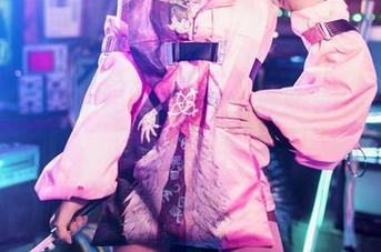 奶狮不咬人的写真精选：嫦娥如梦，唯有月光为伴。
