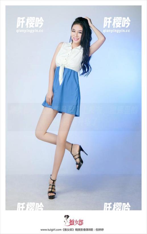 推女郎-王李丹尼 推女郎 - 当王李丹尼穿上皮衣,图库里的美学突然升华了