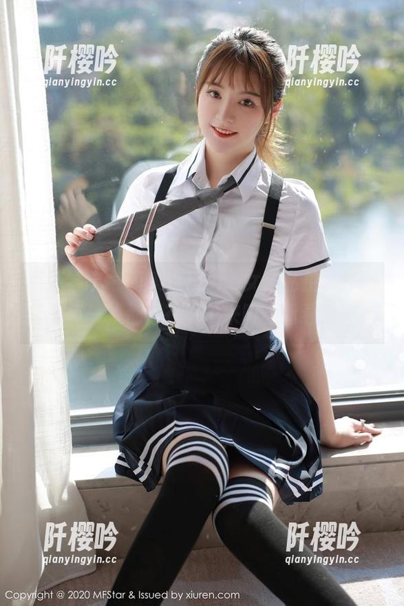 模范学院-萌琪琪Irene 模范学院 - 萌琪琪Irene女仆私拍,套图里的每一帧都像在说‘来呀,看看我’!