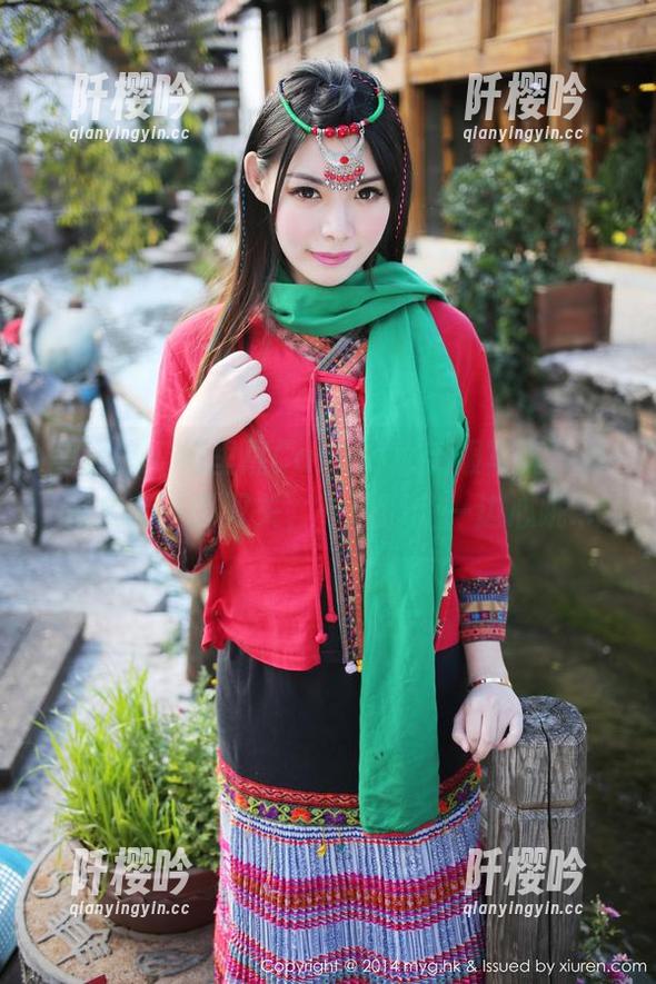 美媛馆 - 绮里嘉Carina水手服写真，真是全套一语双关，一边清新一边心跳...