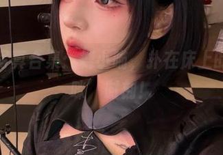 居家写真合集：舞小喵，扑在床上的‘猫咪’时刻！