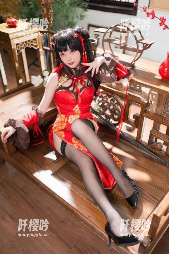 花铃Hana的瑜伽原图，有时候我觉得容易走神...其他地方太吸引！