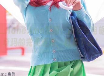 雨波_HaneAme美图：内衣与电锯人玛奇玛的完美邂逅，赶紧下载！